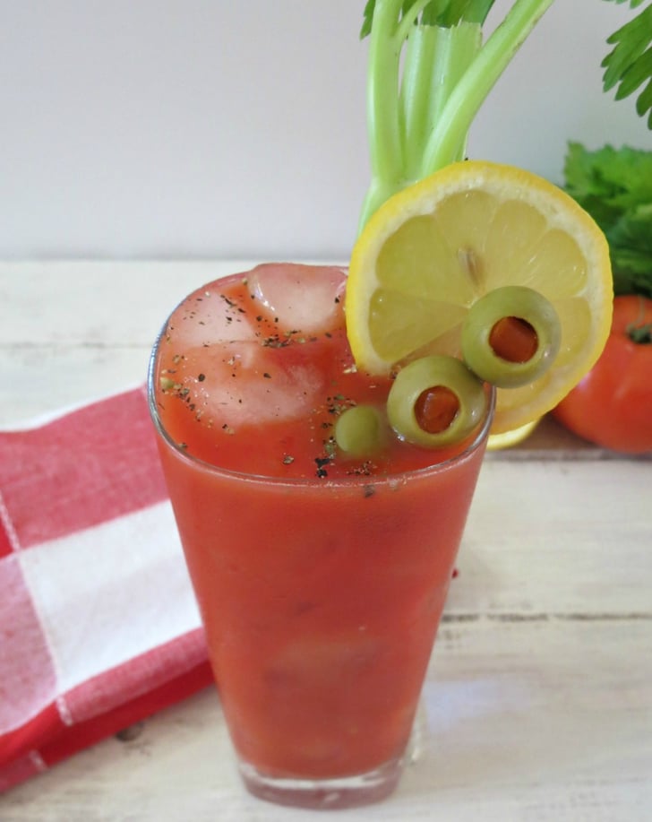 Virgin Bloody Mary Nonalcoholic Holiday Cocktails For Kids and Pregnant Women POPSUGAR
