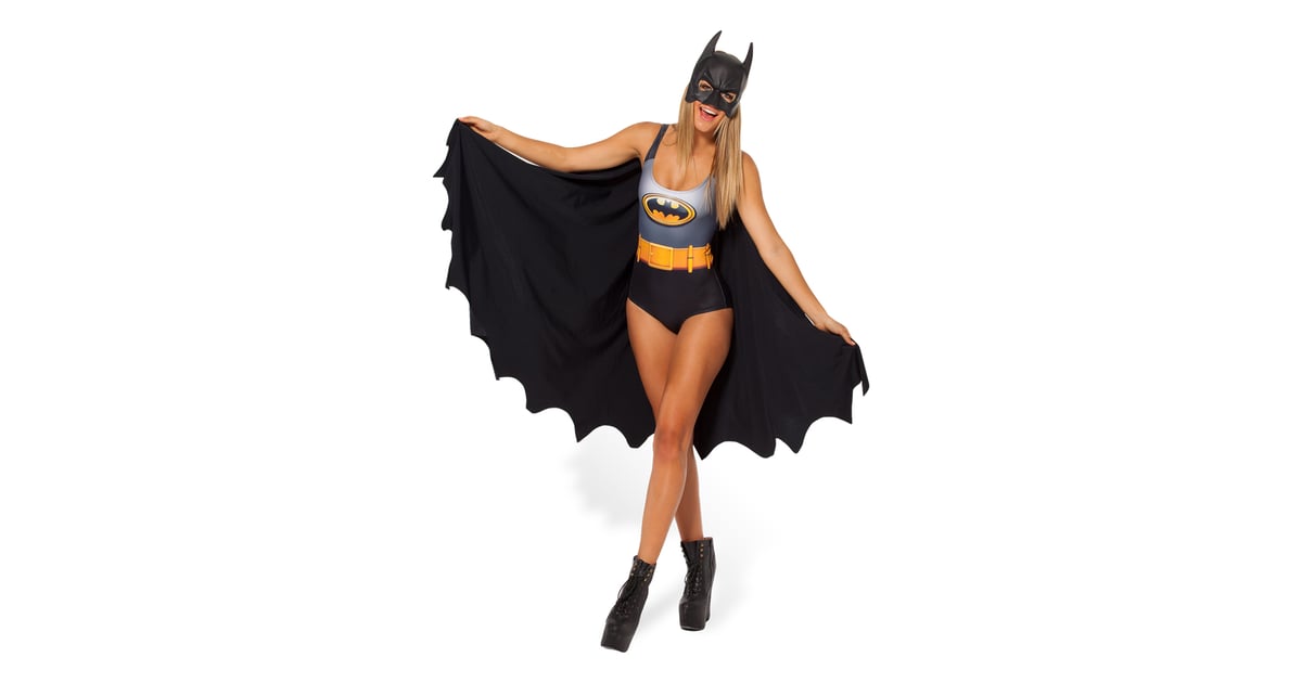 Batman Detachable Cape Suit (82) Geeky Swimsuits POPSUGAR Tech