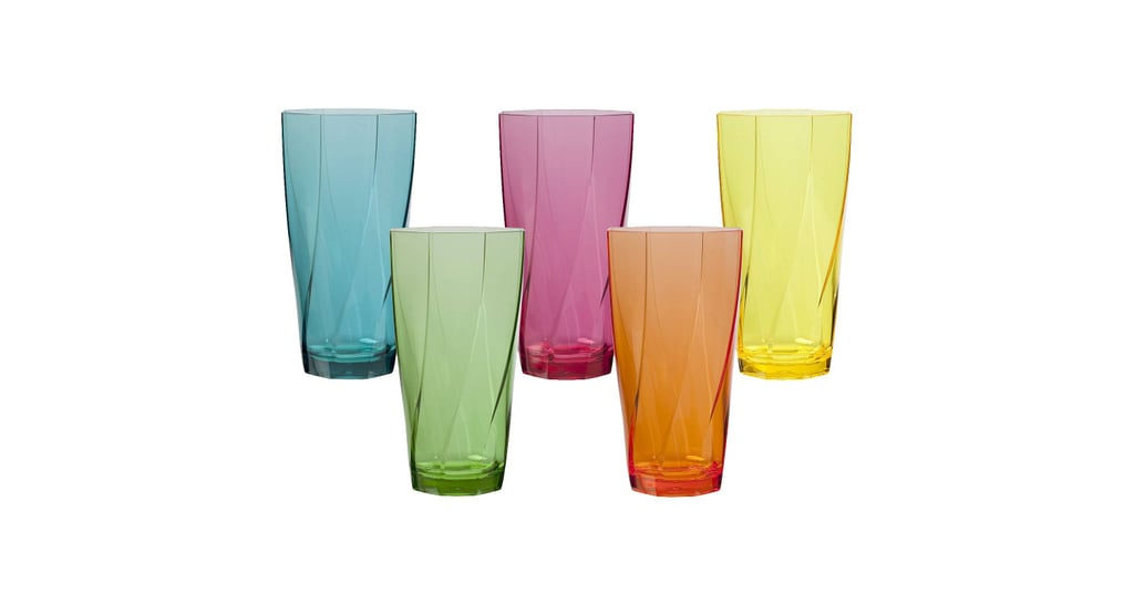 Creative Bath Acrylic Twist Tumbler Set of 10