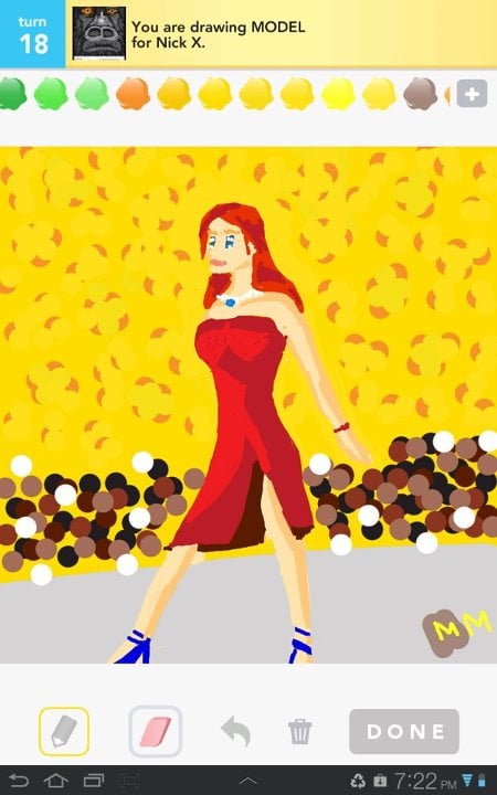 dress draw something