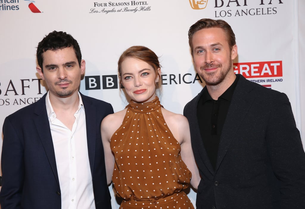 Ryan Gosling and Emma Stone at the BAFTA Tea Party 2017
