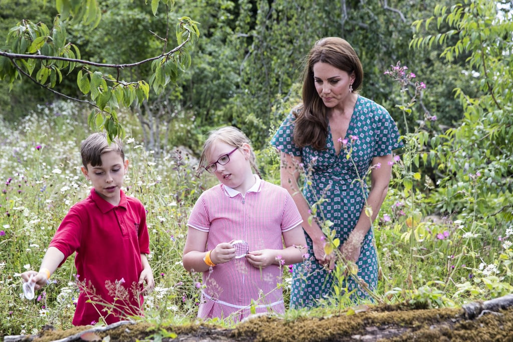 Kate Middleton Hampton Court Palace Garden Visit 2019