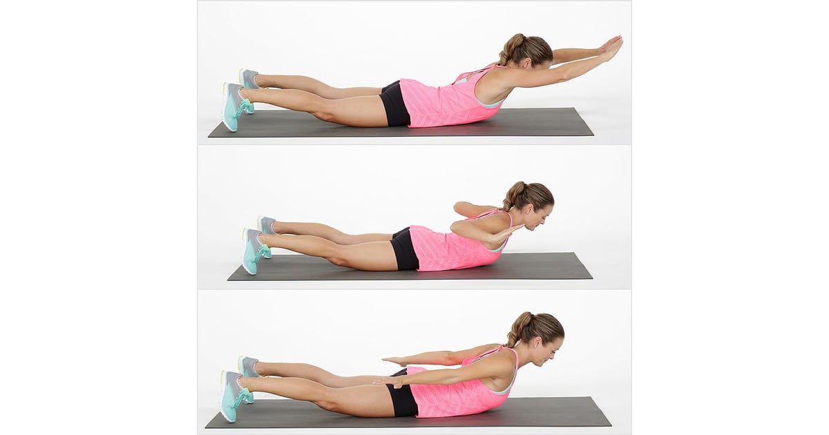 Superman Exercises Done Lying Down POPSUGAR Fitness Photo 2
