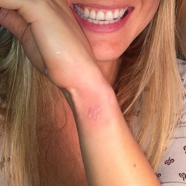 This tiny butterfly was Bar Refaeli's first tatoo!
Source: Instagram user barrefaeli