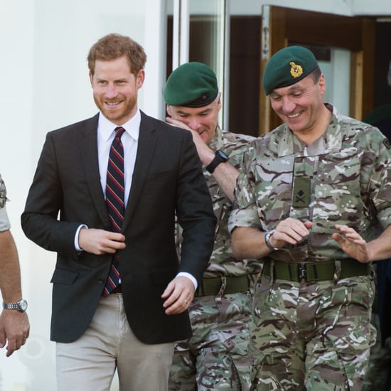 Prince Harry Visits the Royal Marines September 2018