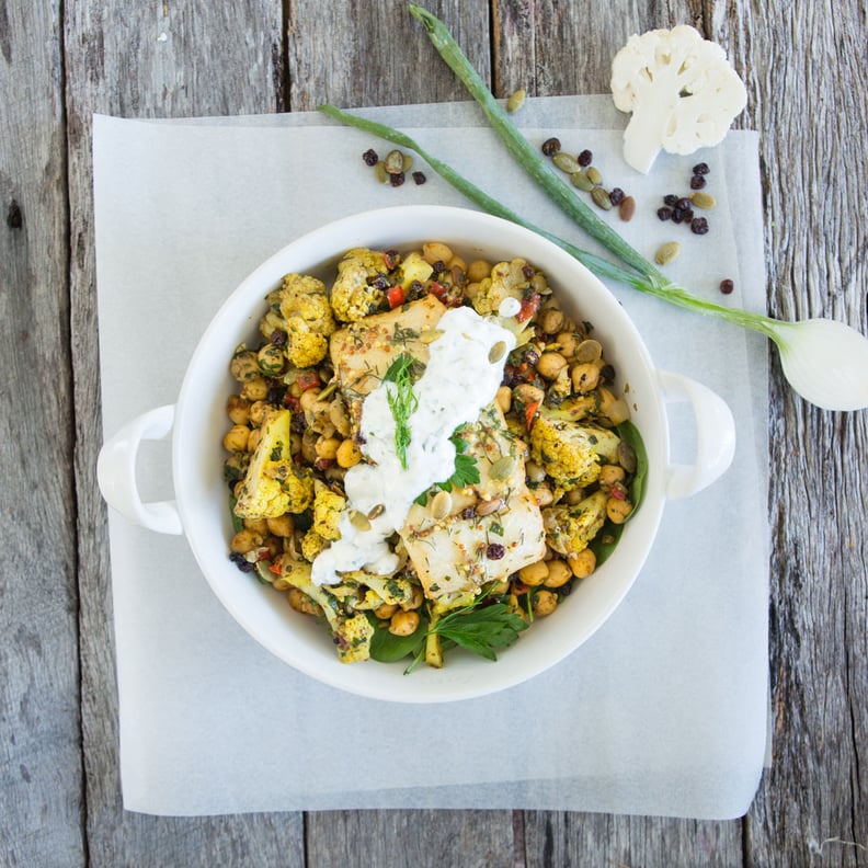 Moroccan Cauliflower Salad With Fish