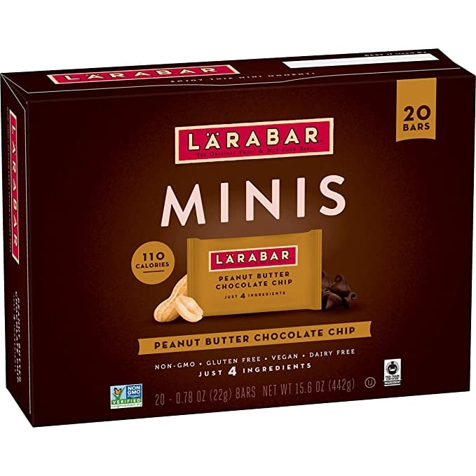 Larabar Mini Peanut Butter Chocolate Chip Bars