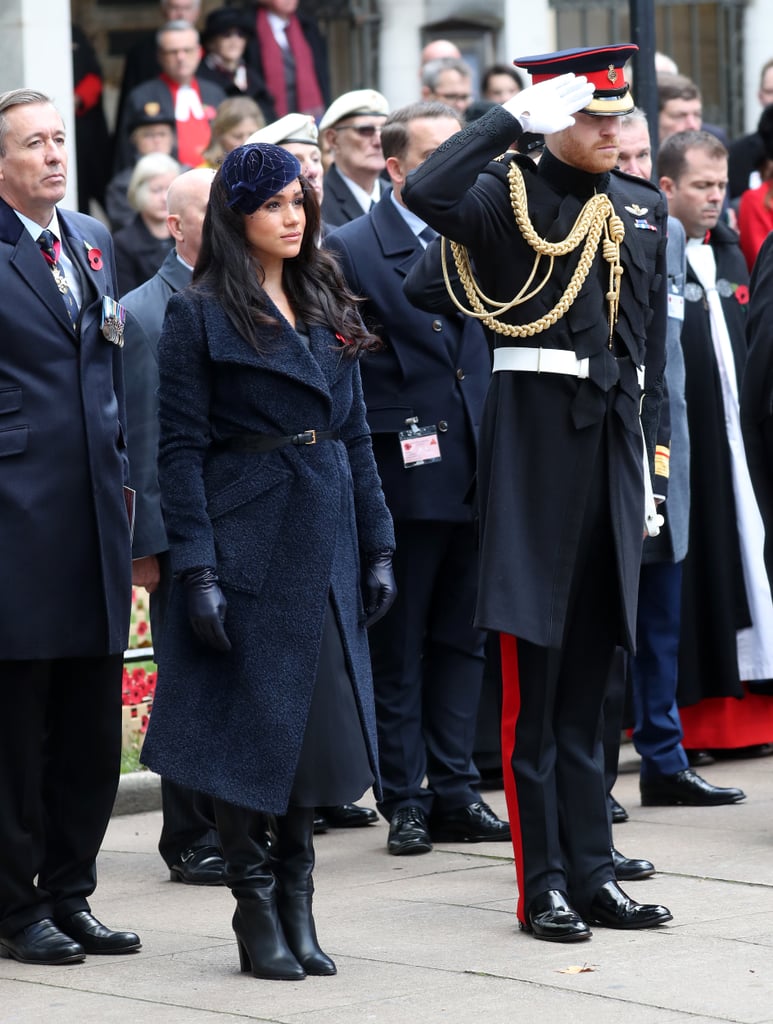 Prince Harry and Meghan Markle Field of Remembrance 2019