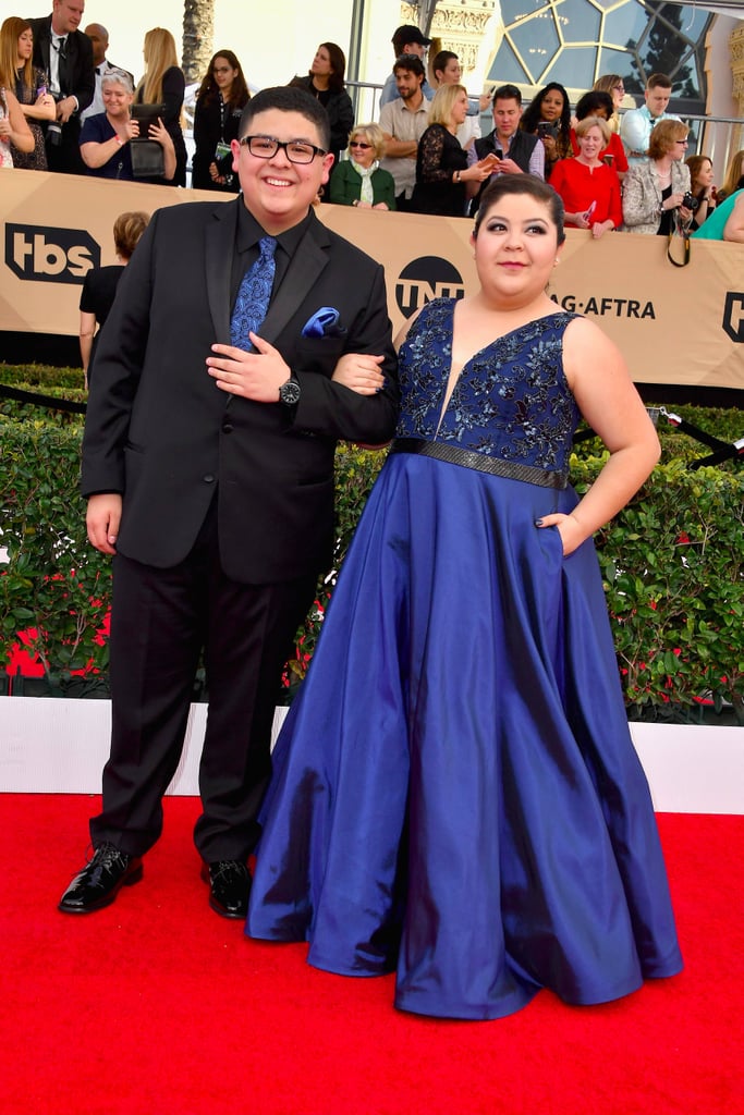 Rico Rodriguez and His Sister at the 2017 SAG Awards POPSUGAR Latina