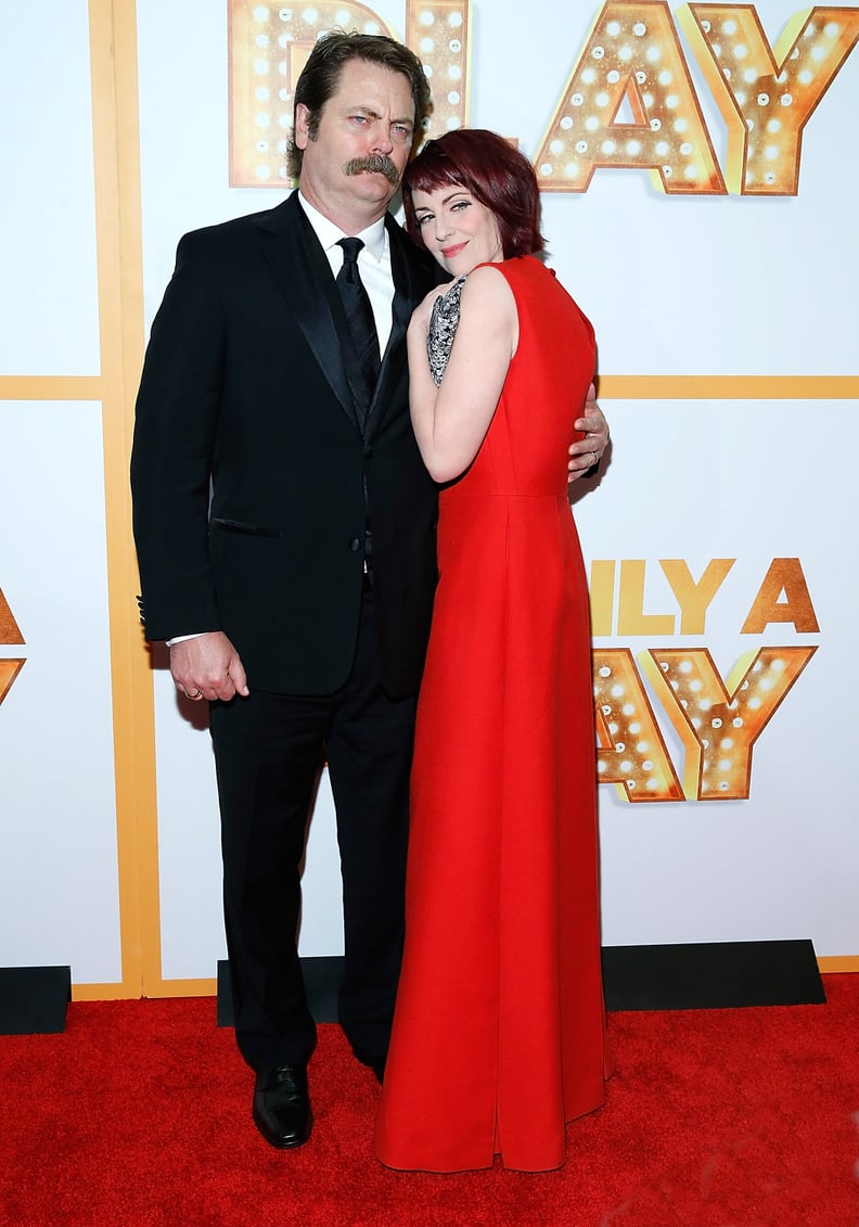 Nick Offerman and Megan Mullally