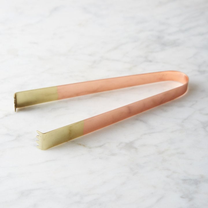 Copper & Brass Ice Tongs