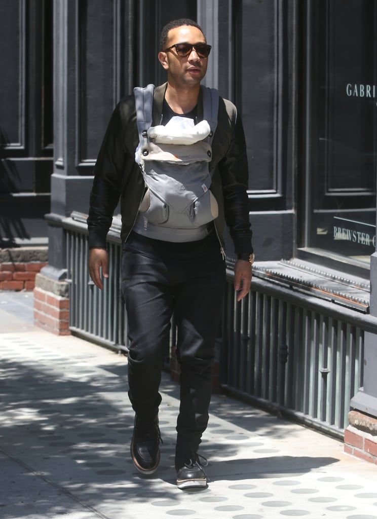 John Legend and Chrissy Teigen Out With Baby Luna May 2016