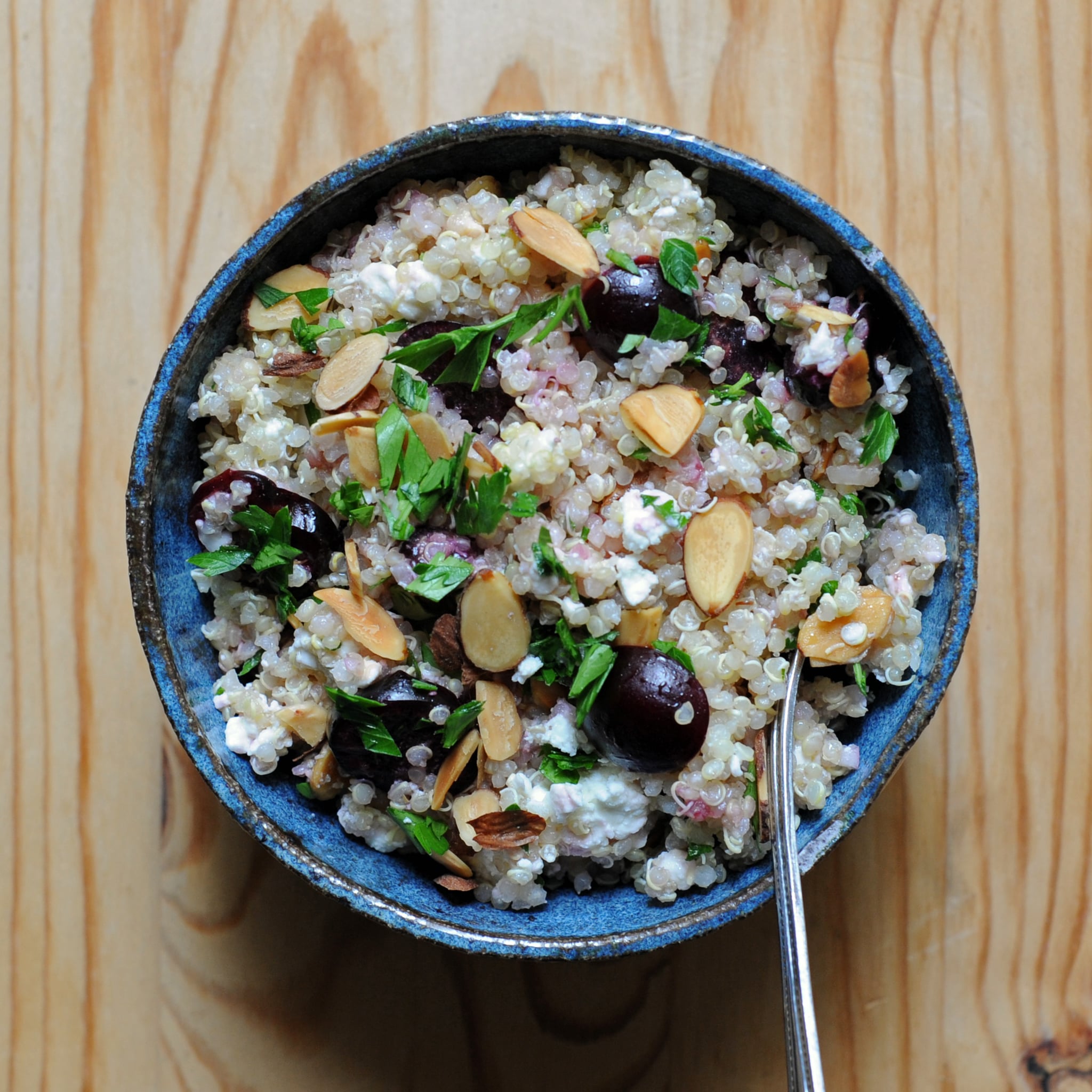 Quinoa Salad With Cherries and Feta POPSUGAR Food