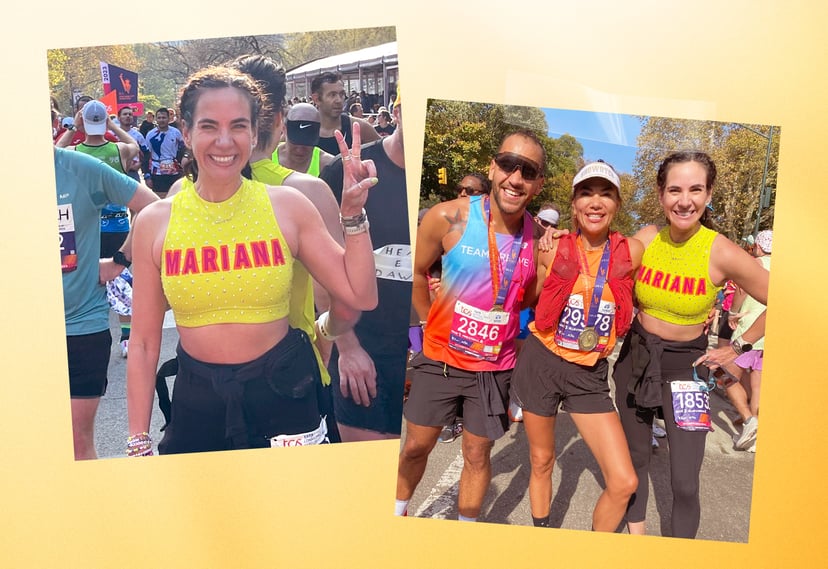 Mariana Fernandez NYC Marathon