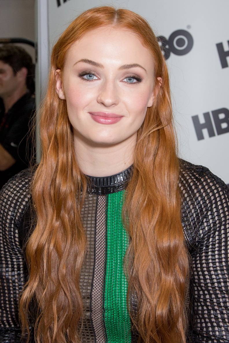 Sophie Turner's Natural Hair, 2015