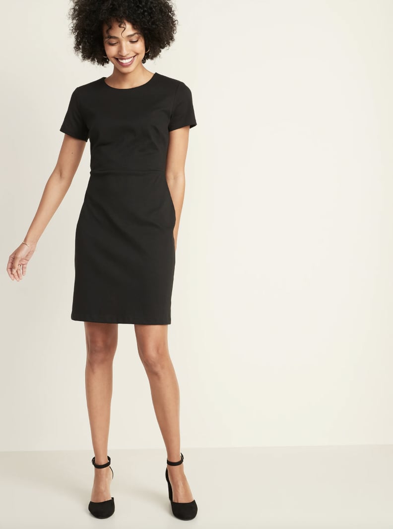 For the Office: Old Navy Ponte-Knit Sheath Dress