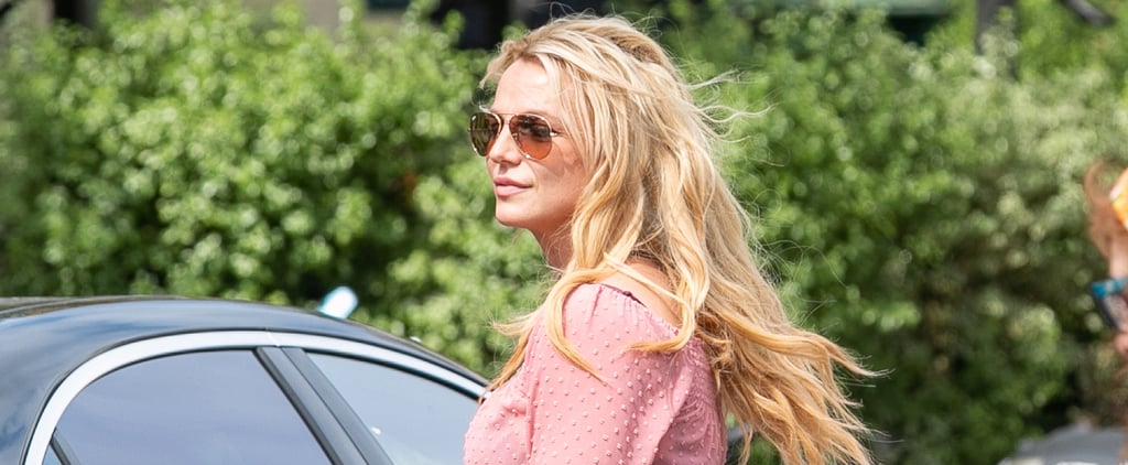 Britney Spears Lounges on a Boat in a Neon Polka-Dot Thongkini
