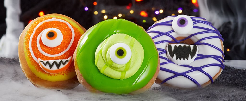 Krispy Kreme Cake Batter Monster Doughnuts For Halloween