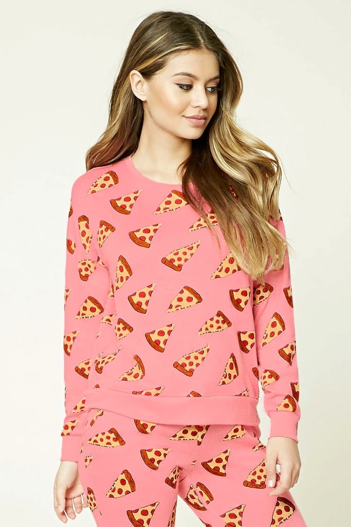 Pizza Print PJ Top ($16)