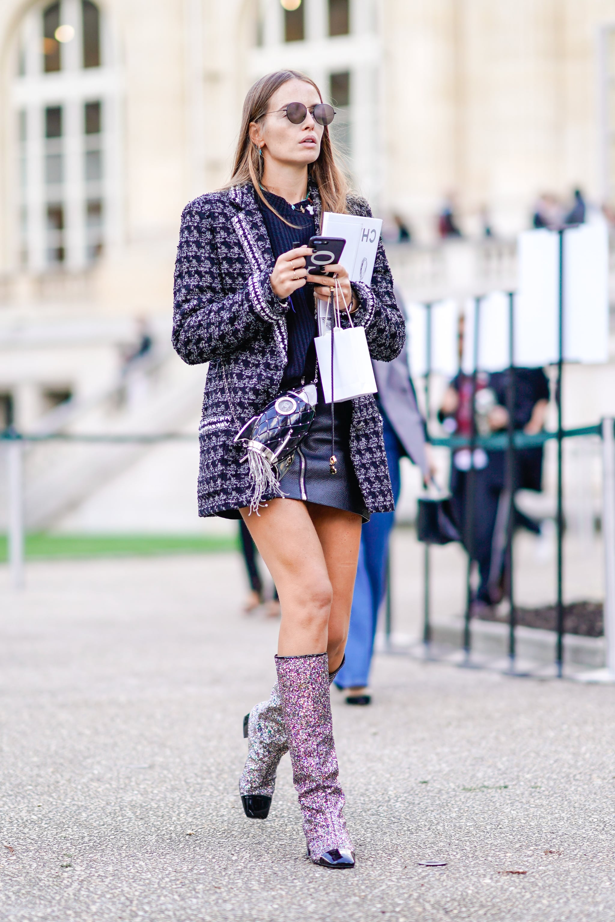 Sparkly on sale boots uk