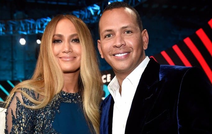 Jennifer Lopez and Alex Rodriguez Christmas Tree