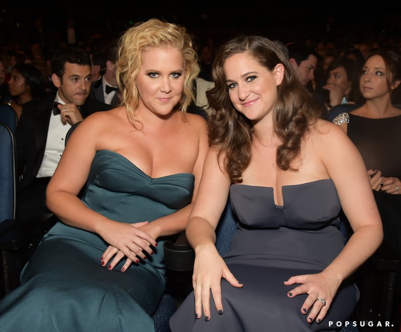 Amy Schumer and Kim Caramele