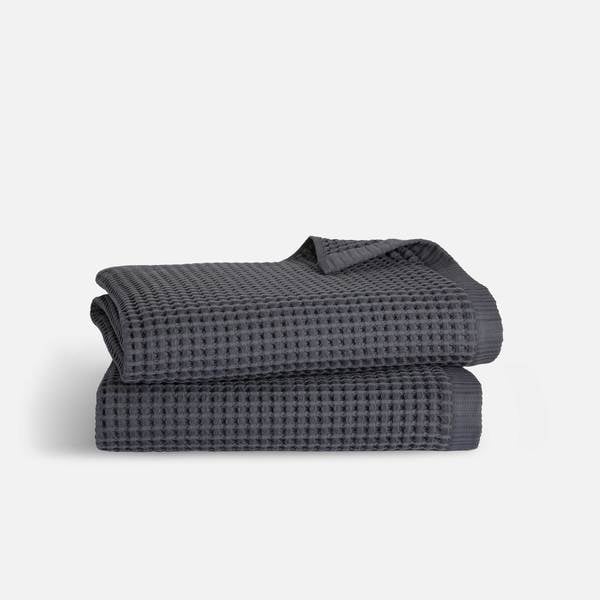 Brooklinen Waffle Bath Towels