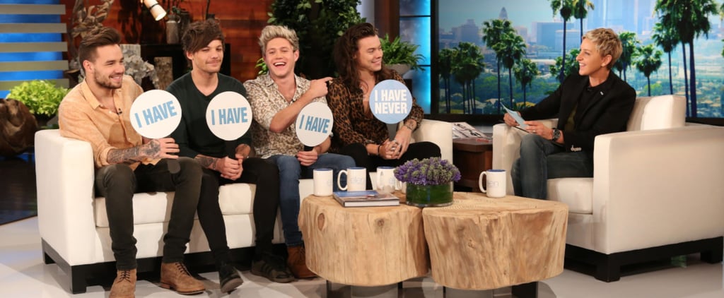 One Direction Plays Never Have I Ever on Ellen November 2015