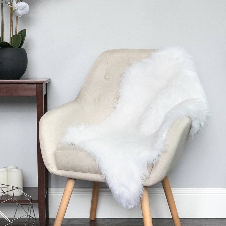 Aanya Fluffy White Area Rug