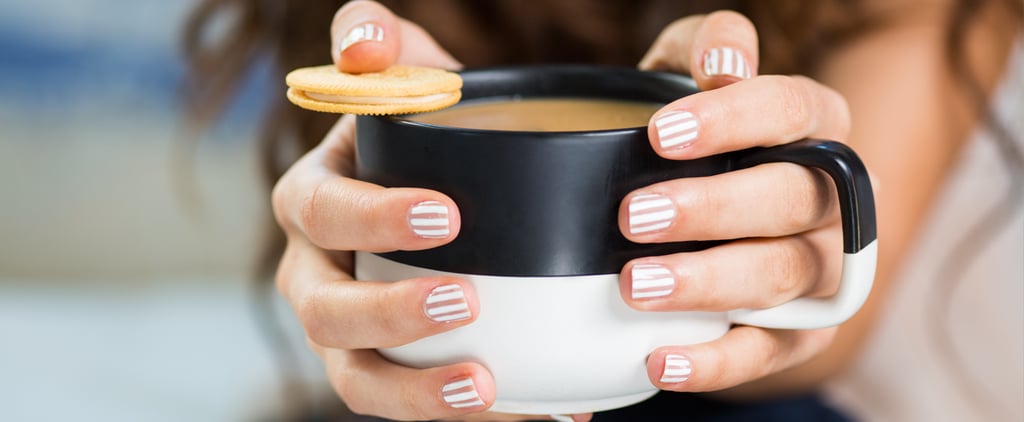 Striped Manicure Oreo Tutorial