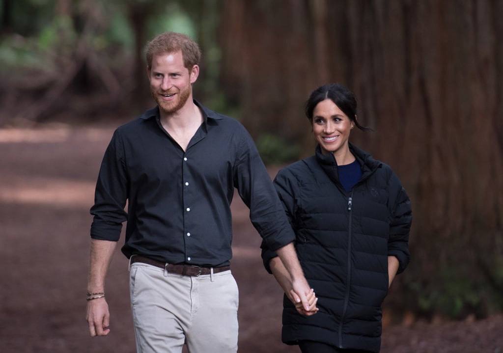 Prince Harry Takes Picture of Pregnant Meghan Markle 2018