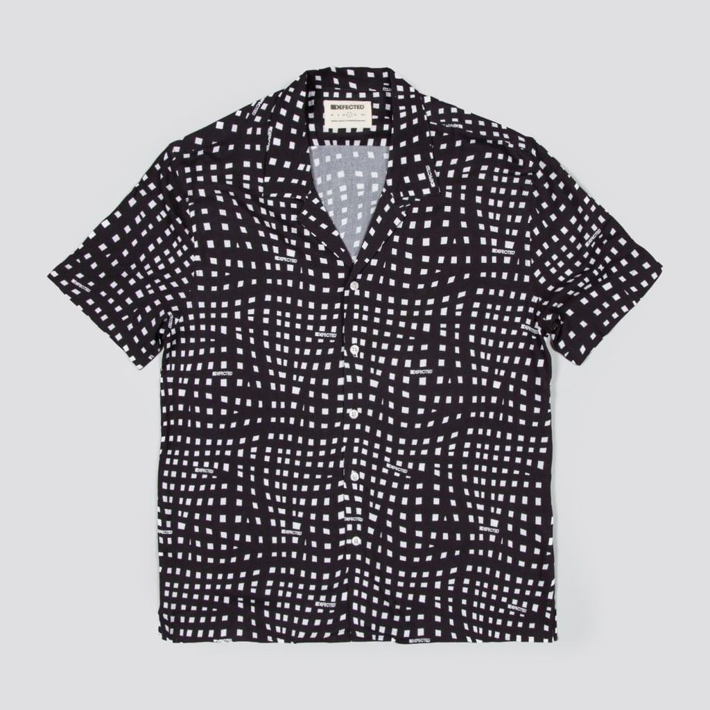 Defected Geo Pattern Shirt