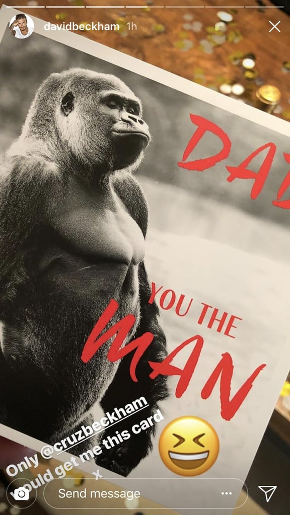 Beckham Family Celebrates David’s 43rd Birthday | POPSUGAR Celebrity