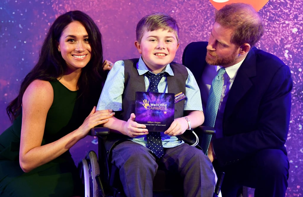 When She Posed With One of the Winners at the WellChild Awards