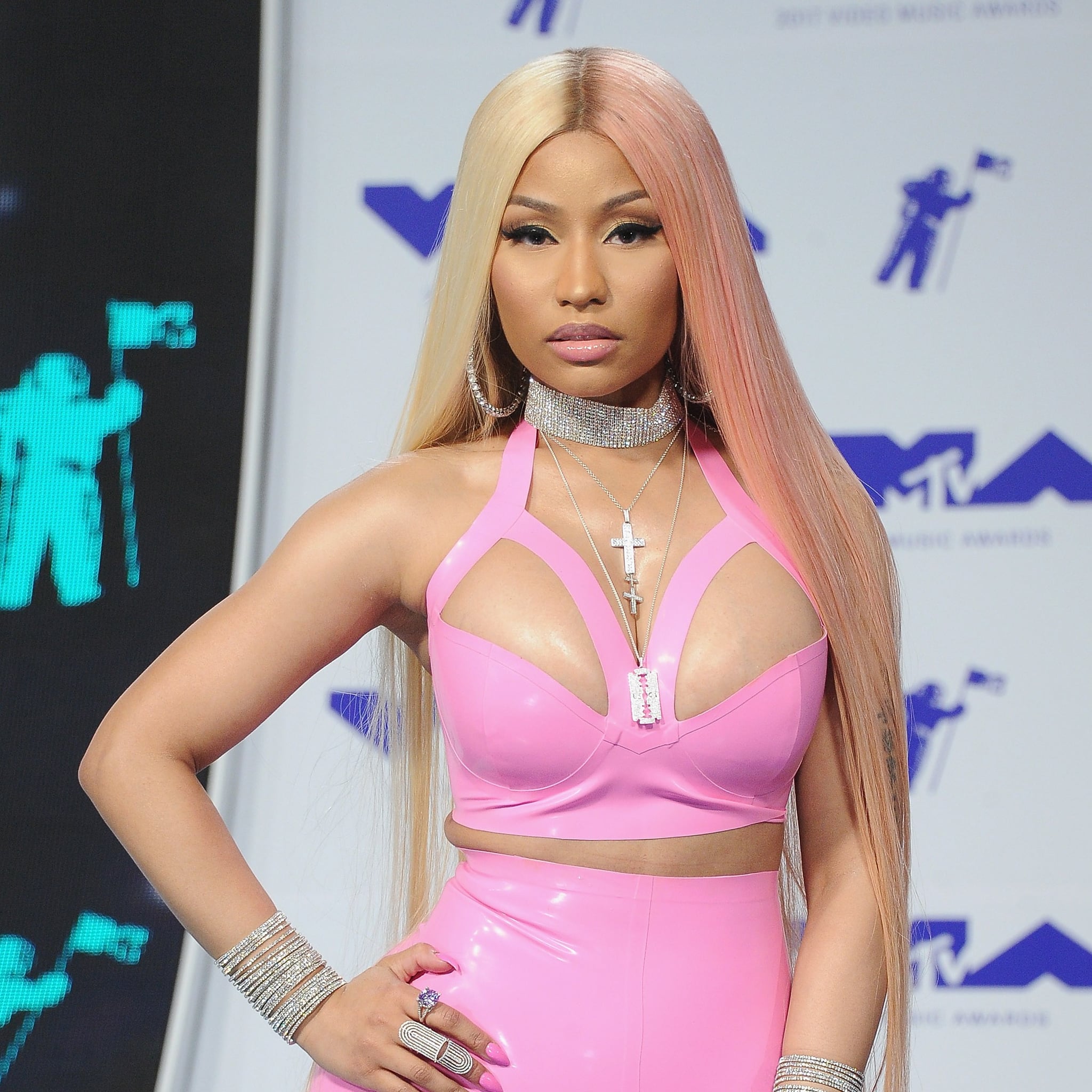 Nicki Minaj - STYLE ON 'EM: Nicki Minaj carries a Chanel Double