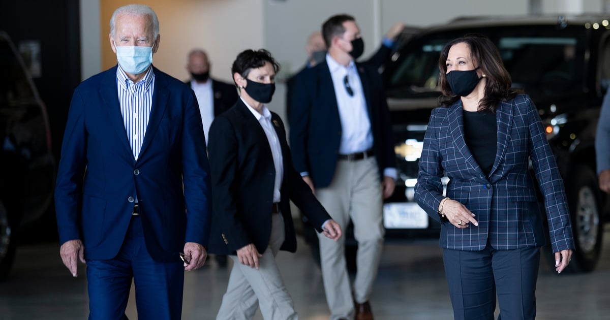 Kamala Harris and Joe Biden Experiment With Subtle Outfit Coordination, Pulling It Off Like Pros