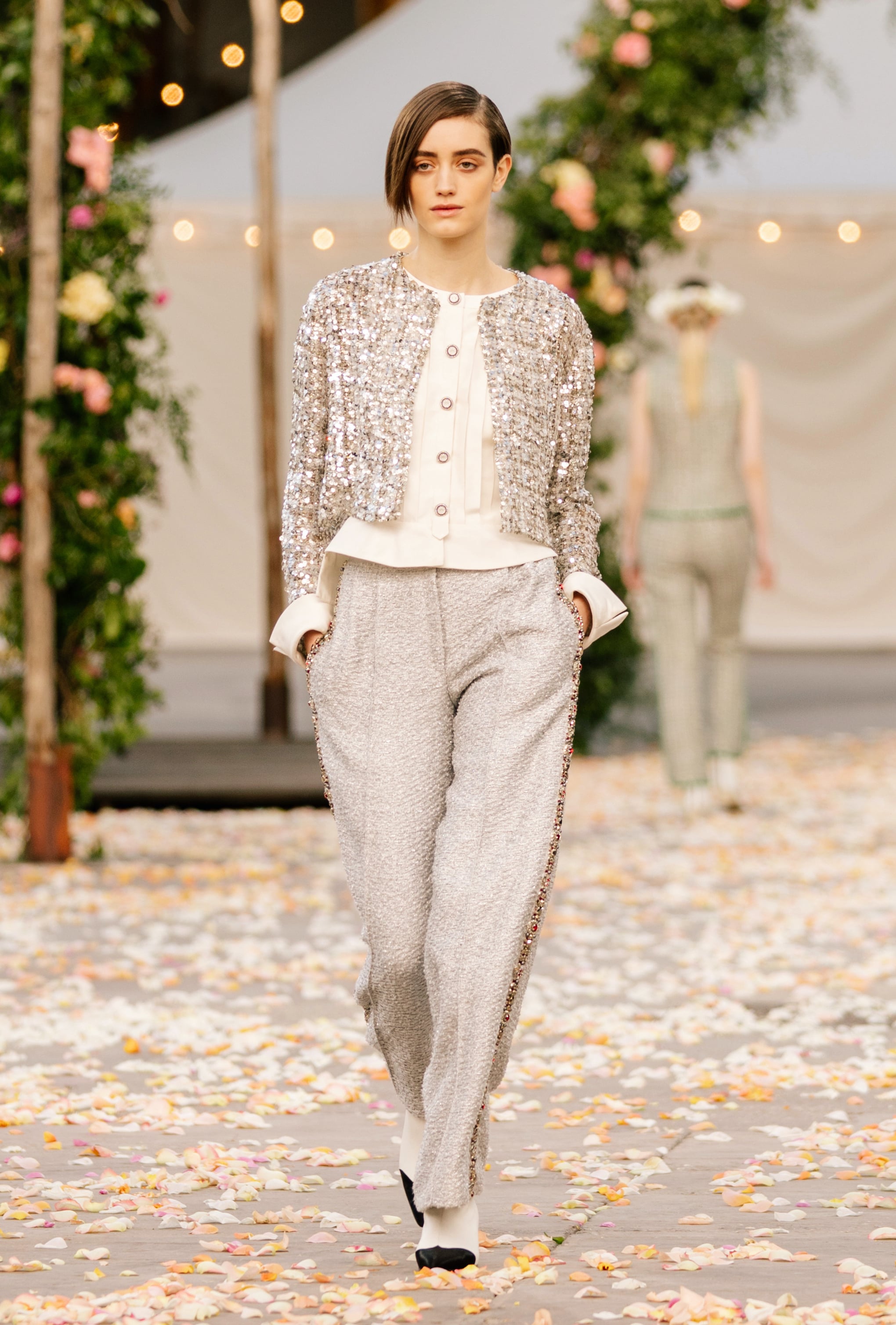 Fashion, Shopping & Style, Chanel's Spring Couture Show Was a Glamorous  Folklore Wedding For the Whole Family
