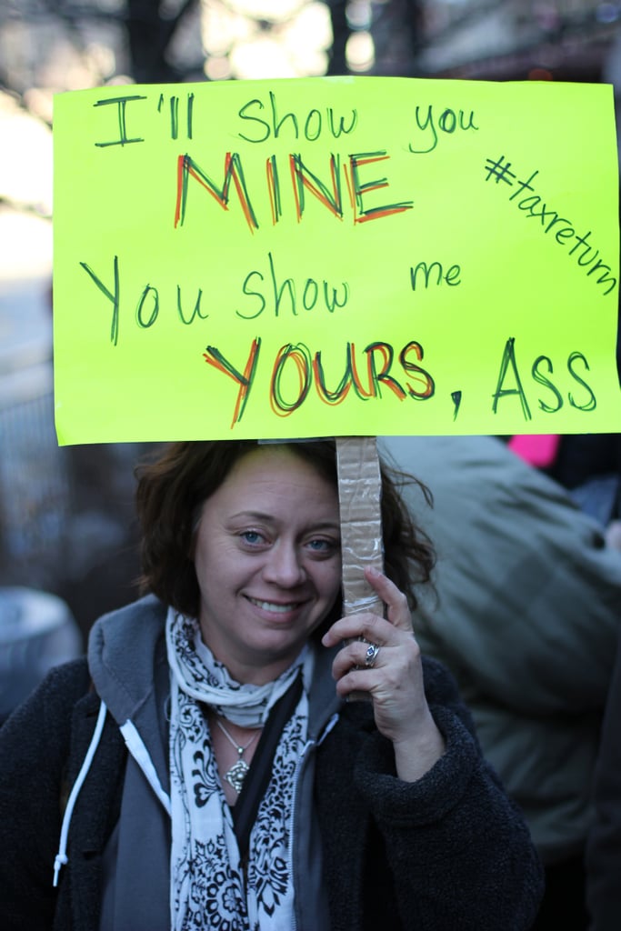 Butt Trump Protest in Chicago
