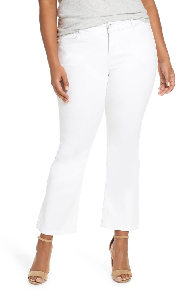 bootcut jeans with crop top