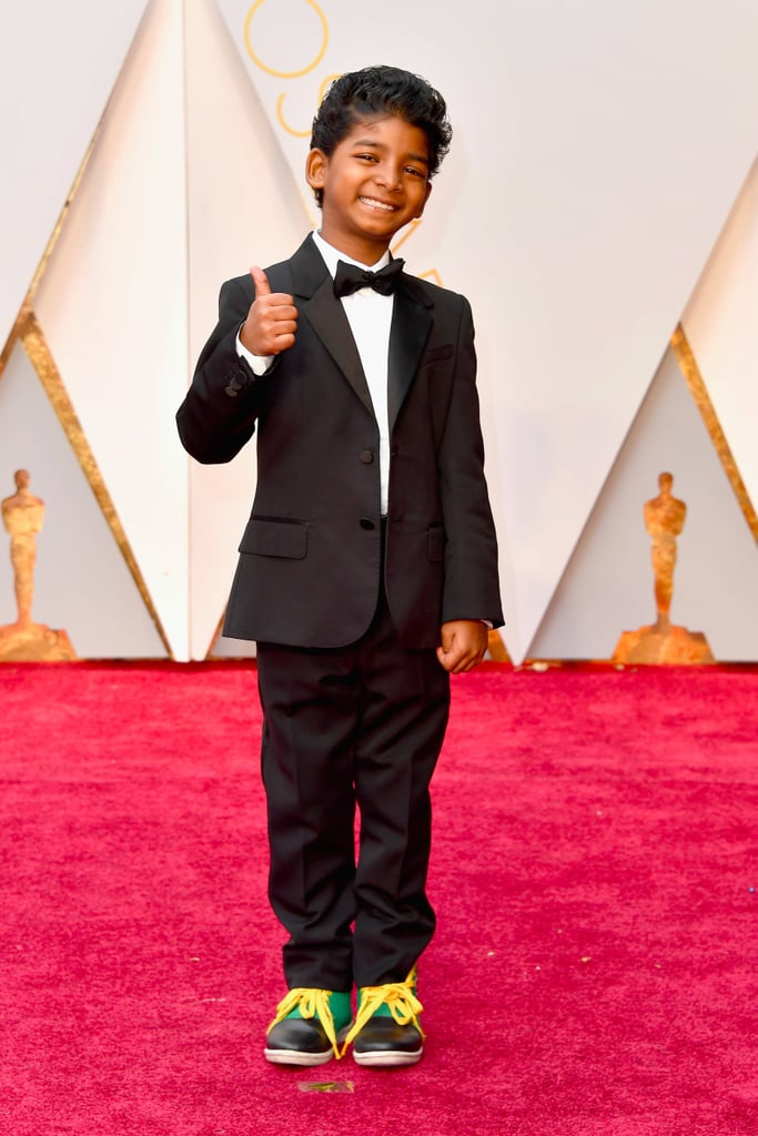 Sunny Pawar at the 2017 Oscars
