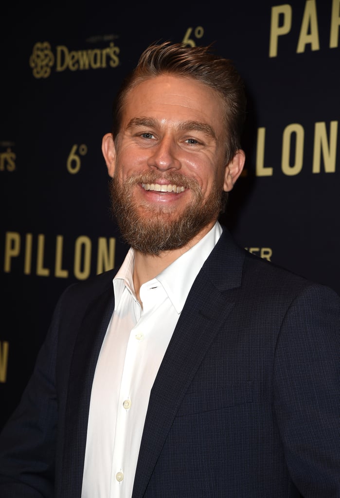 Charlie Hunnam and Rami Malek at Papillon Premiere Aug. 2018