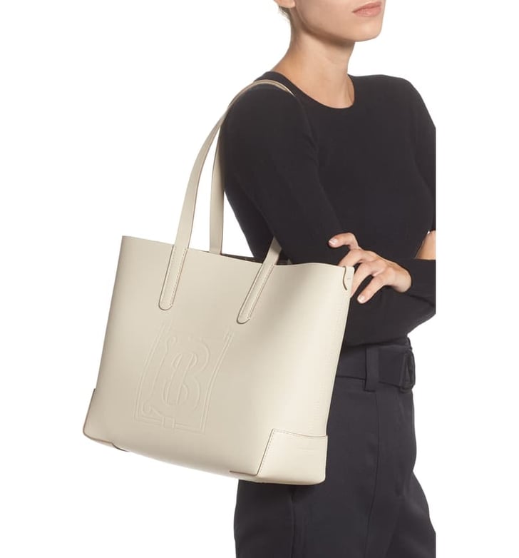 Burberry Embossed Monogram Leather Tote Best Work Bags For Women 2019
