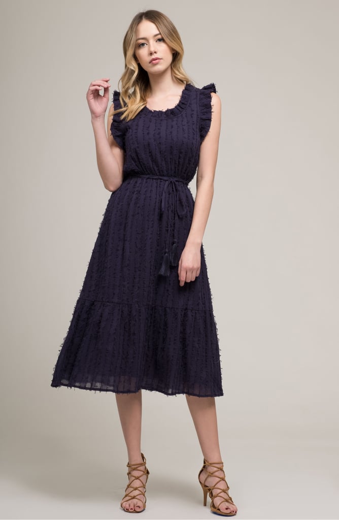 Moon River Fray Detail Dress