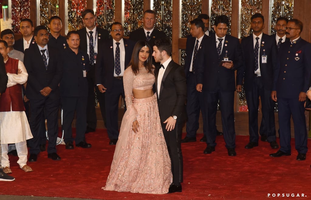 Nick Jonas and Priyanka Chopra at Isha Ambani's Wedding