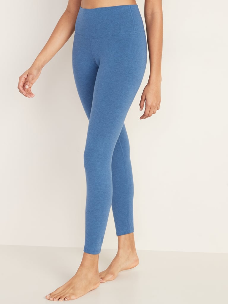 navy workout leggings