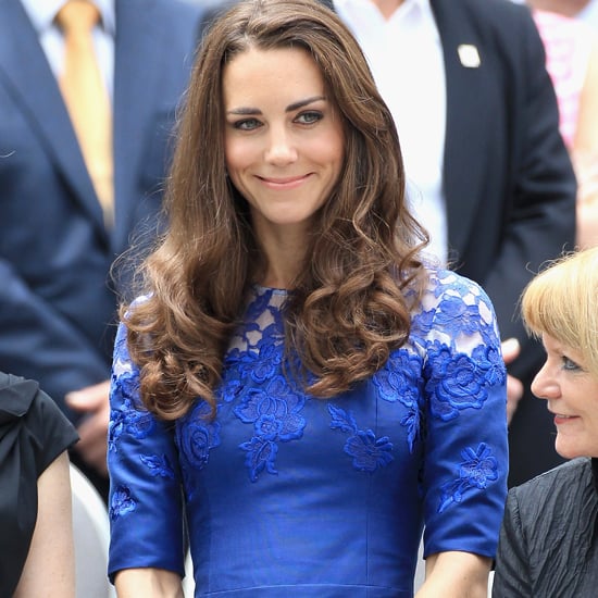 Kate Middleton Wearing Blue