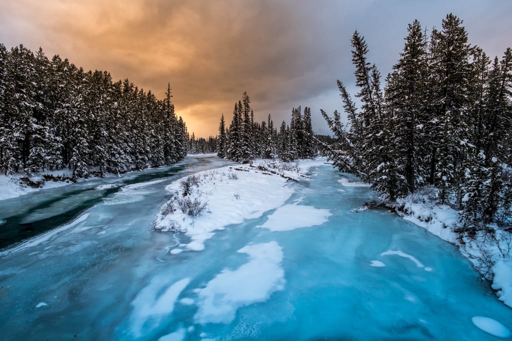 River in Alberta, Canada