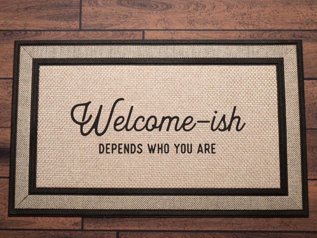 ACustomShop Welcome-ish Doormat