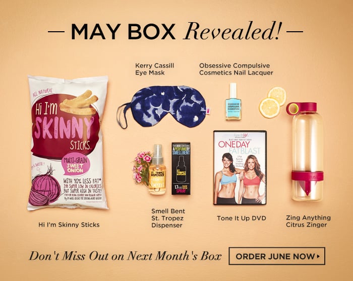 May 2014 POPSUGAR Must Have Box Contents Reveal