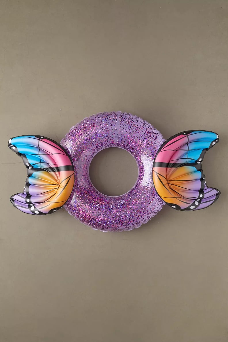 Butterfly Vibes: Glitter Butterfly Pool Float